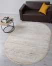Турецкий овальный ковёр 35996Z BEIGE / CREAM