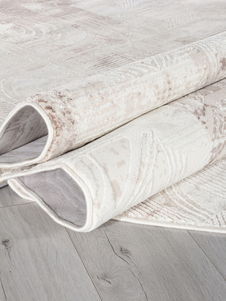 Турецкий овальный ковёр MX017 BEIGE