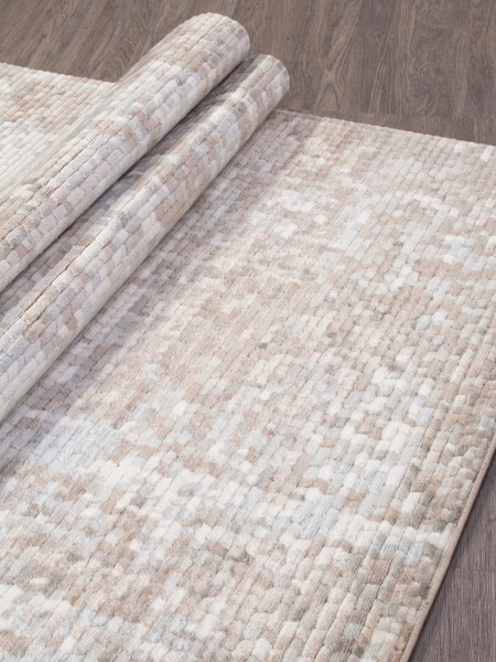 Российский прямоугольный ковёр D974 BEIGE 3