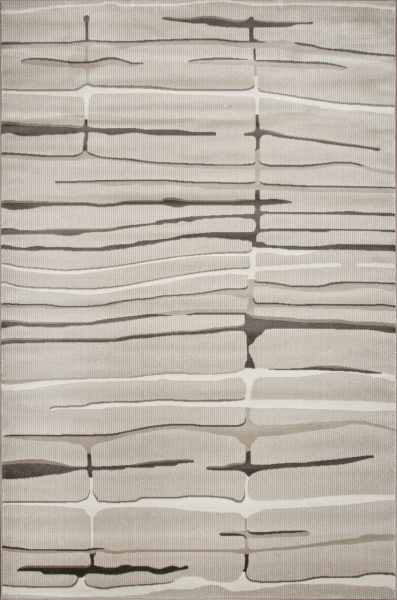 Российский прямоугольный ковёр F123 CREAM-BROWN