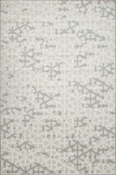 Российский прямоугольный ковёр F125 CREAM-BLUE