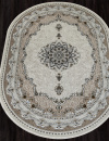 Турецкий овальный ковёр O1463 061 CREAM