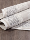 Турецкий овальный ковёр 1386A K.GRI COKME / K.GRI COKME