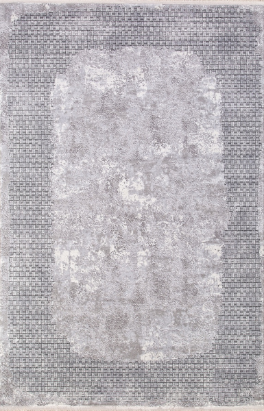 Турецкий прямоугольный ковёр 9803 ACIK GRI