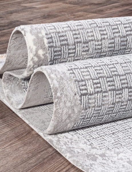 Турецкий прямоугольный ковёр 9803 ACIK GRI