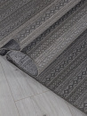 Турецкий прямоугольный ковёр 09634 ANTHRACITE
