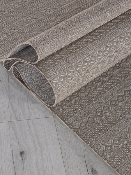 Турецкий прямоугольный ковёр 09634 BEIGE