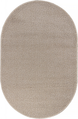 Российский овальный ковёр t600 LIGHT BEIGE
