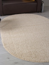 Российский овальный ковёр t600 LIGHT BEIGE