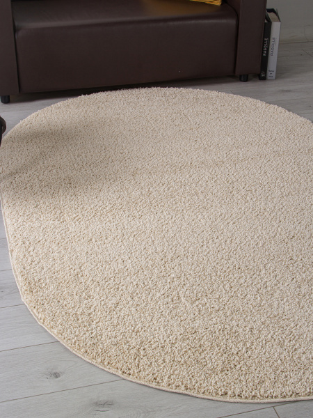 Российский овальный ковёр t600 LIGHT BEIGE