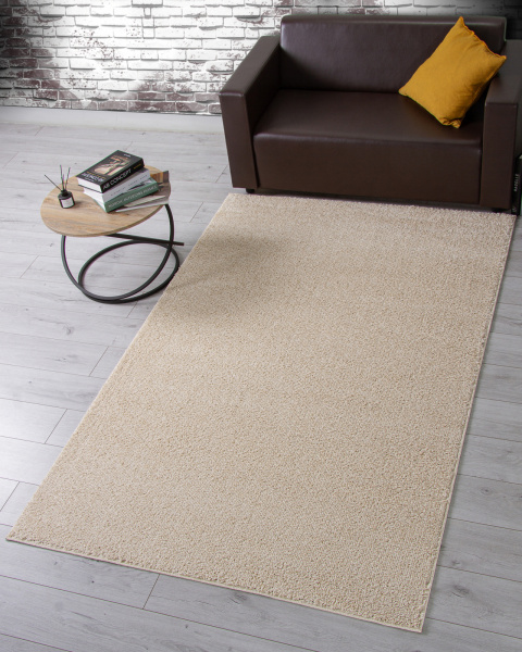 Российский прямоугольный ковёр t600 LIGHT BEIGE