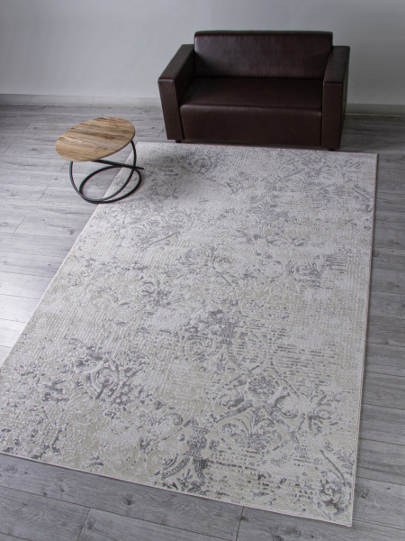 Российский прямоугольный ковёр F538 CREAM