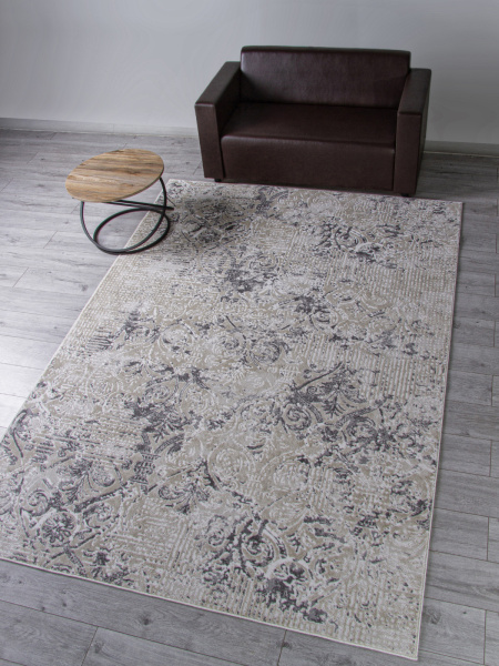 Российский прямоугольный ковёр F538 CREAM