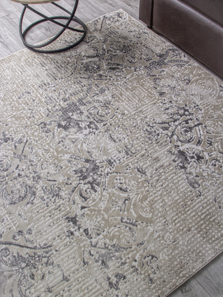 Российский прямоугольный ковёр F538 CREAM