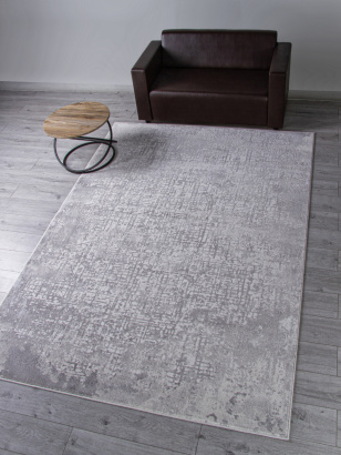 Российский прямоугольный ковёр F539 GRAY