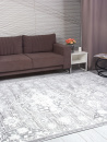 Российский прямоугольный ковёр F702 LIGHT GRAY