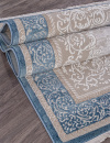 Турецкий прямоугольный ковёр D764 BLUE