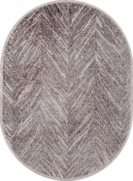 Турецкий овальный ковёр D854 PURPLE