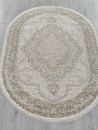 Турецкий овальный ковёр 27226A BEIGE / NAVY
