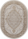 Турецкий овальный ковёр 27226 BEIGE / BEIGE