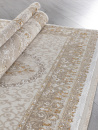 Турецкий прямоугольный ковёр 27226 BEIGE / BEIGE