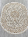 Турецкий овальный ковёр 27239A CREAM / GOLD