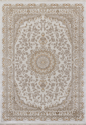 Турецкий прямоугольный ковёр 27239 CREAM / BEIGE