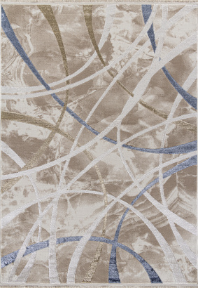 Турецкий прямоугольный ковёр 27248 CREAM / BEIGE