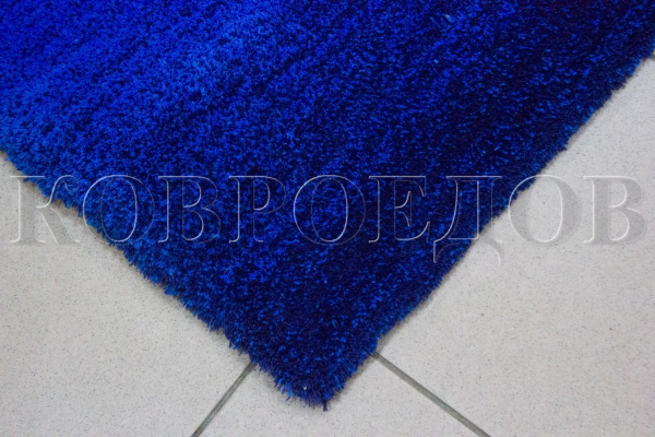 Китайский прямоугольный ковёр голубой