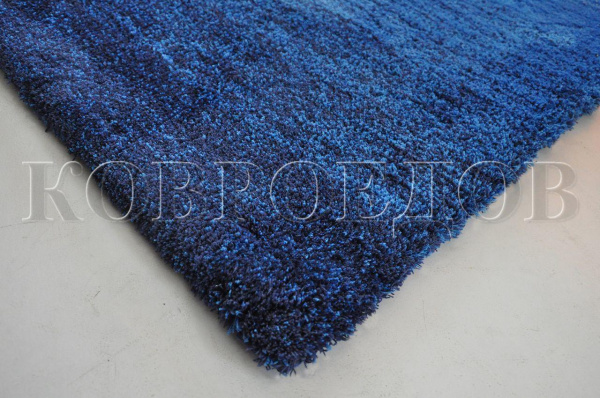 Китайский прямоугольный ковёр голубой