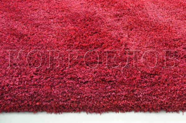 Китайский прямоугольный ковёр красный
