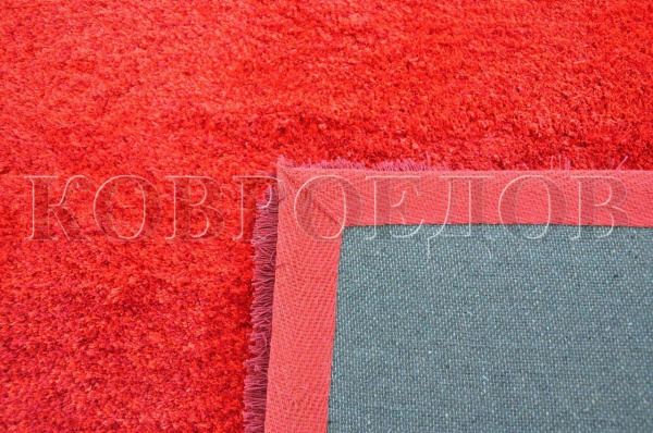 Китайский прямоугольный ковёр красный