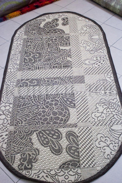 Украинский овальный ковёр 936-19