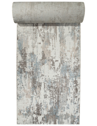 Российская прямоугольная дорожка F229 BEIGE-BLUE