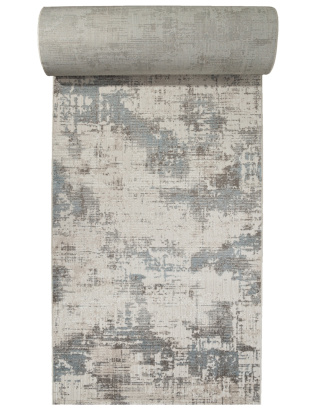 Российская прямоугольная дорожка F230 BEIGE-BLUE