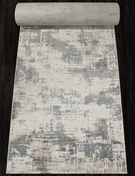 Ковровая дорожка F230 BEIGE-BLUE NATUREL