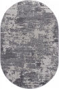 Российский овальный ковёр F231 GRAY