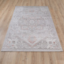 Турецкий прямоугольный ковёр  06999A L.GREY/L.PINK