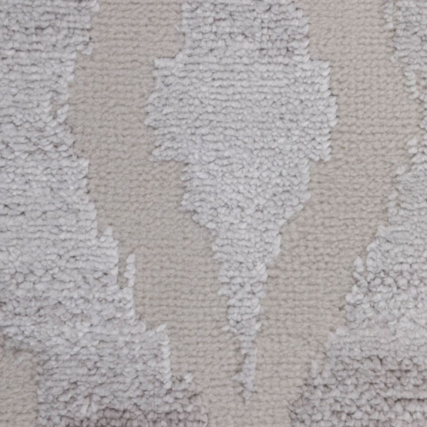 Турецкий прямоугольный ковёр  07012A L.GREY/M.GREY