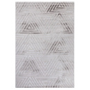 Турецкий прямоугольный ковёр  07673A M.GREY/L.GREY