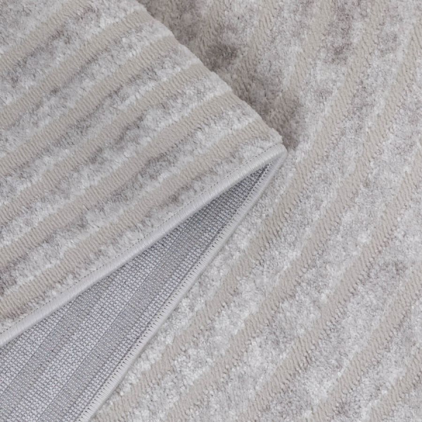 Турецкий прямоугольный ковёр  07683A M.GREY/M.GREY