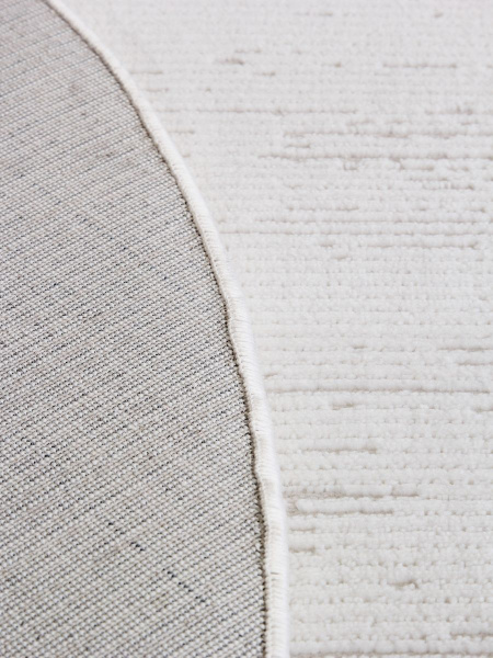 Турецкий овальный ковёр GL091W WHITE / WHITE