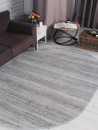 Турецкий овальный ковёр GL092G GREY / GREY