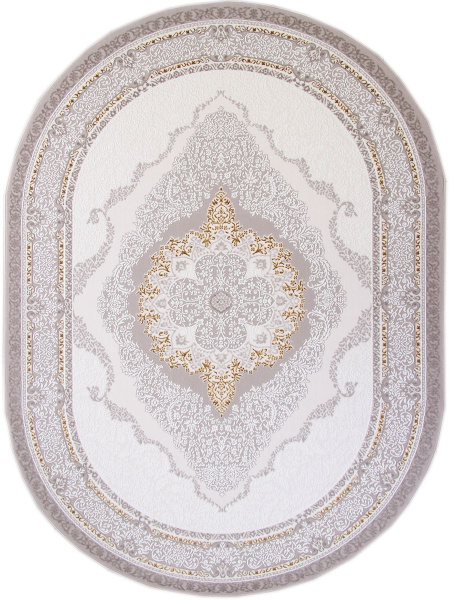 Турецкий овальный ковёр GL193A BROWN / BROWN