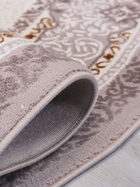 Турецкий овальный ковёр GL193A BROWN / BROWN