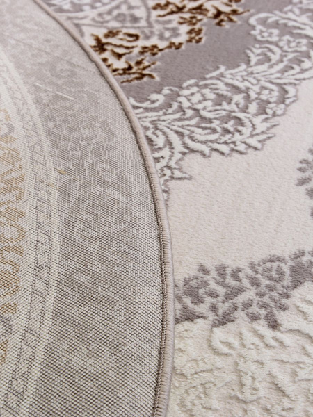 Турецкий овальный ковёр GL193A BROWN / BROWN