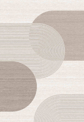 Турецкий прямоугольный ковёр GL235B BROWN / BROWN