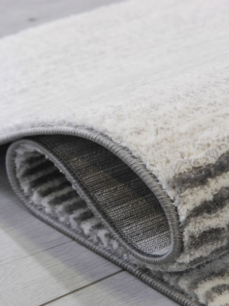 Турецкий прямоугольный ковёр GL235G GREY / GREY