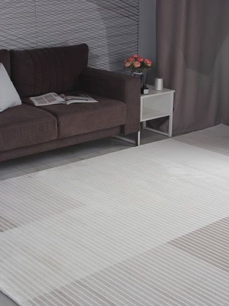 Турецкий прямоугольный ковёр GL245A BROWN / BROWN