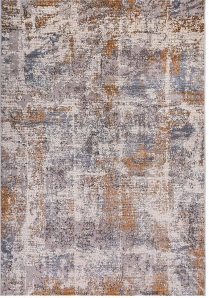 Турецкий прямоугольный ковёр  A0069B Somon/Grey 
